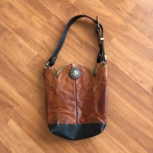 SOLD Cowgirl Boot Bag